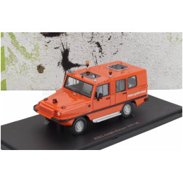AUTOCULT RMA AMPHI (ANFIBIO) RANGER 2800 RETTUNGSFAHZEUG SR EMERGENCY VEHICLE GERMANY 1985 - ORANGE 1/43