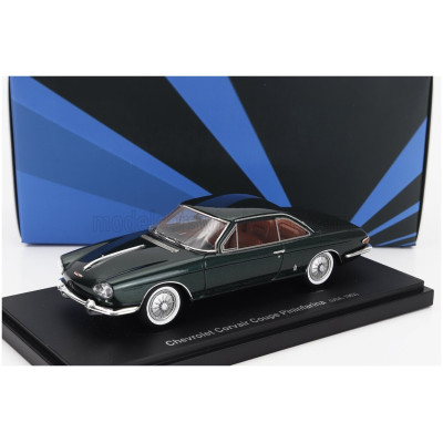 AVENUE43 CHEVROLET CORVAIR COUPE PININFARINA USA 1962 - DARK GREEN 1/43