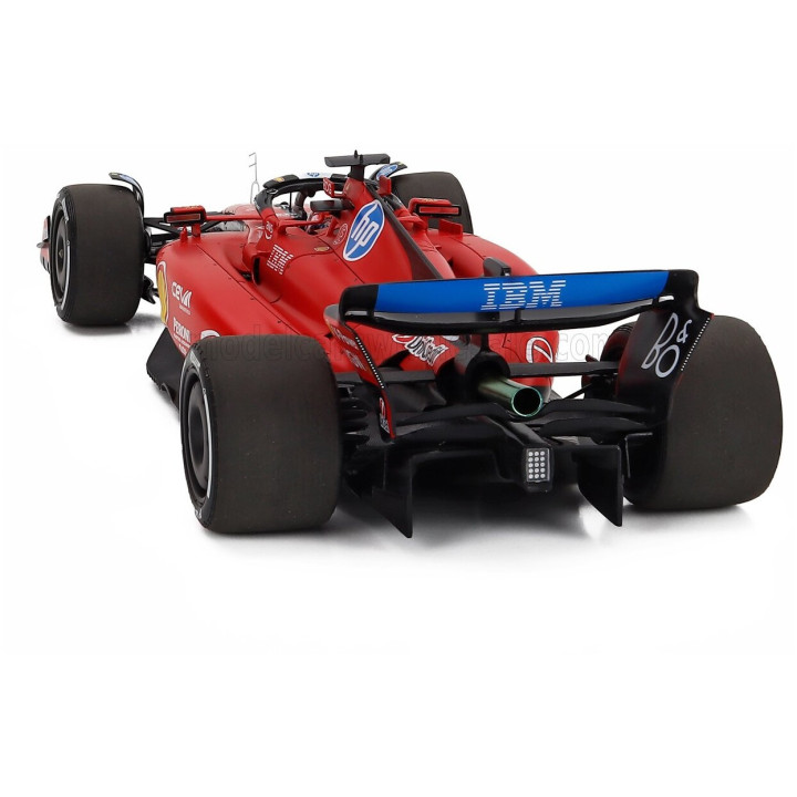 BBR MODELS FERRARI F1 SF-23 TEAM SCUDERIA FERRARI HP N 38 TEST FIORANO 2025 GUANYU ZHOU - POLYFOAM PACKAGING - RED BLACK 1/18