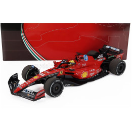 BBR MODELS FERRARI F1 SF-23 TEAM SCUDERIA FERRARI HP N 44 TEST FIORANO 2025 LEWIS HAMILTON - POLYFOAM PACKAGING - RED BLACK 1/18