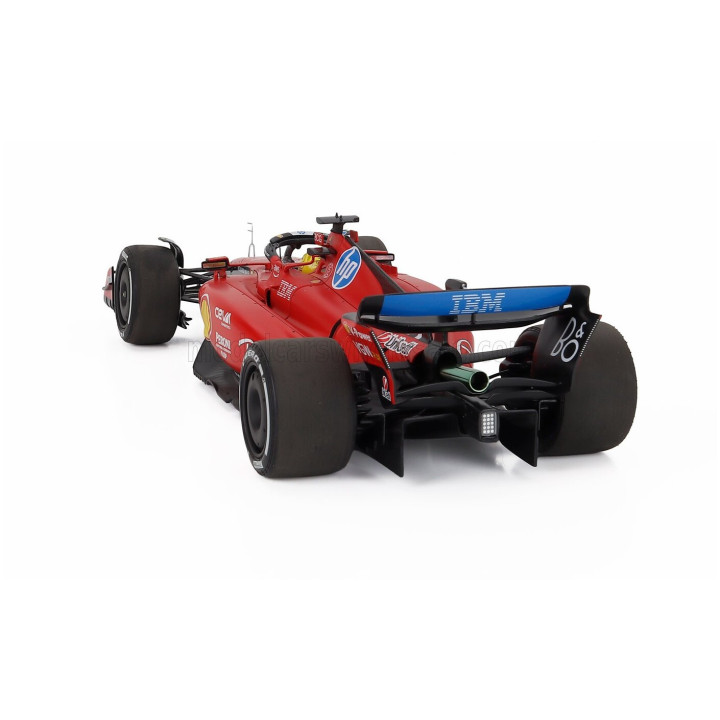 BBR MODELS FERRARI F1 SF-23 TEAM SCUDERIA FERRARI HP N 44 TEST FIORANO 2025 LEWIS HAMILTON - POLYFOAM PACKAGING - RED BLACK 1/18