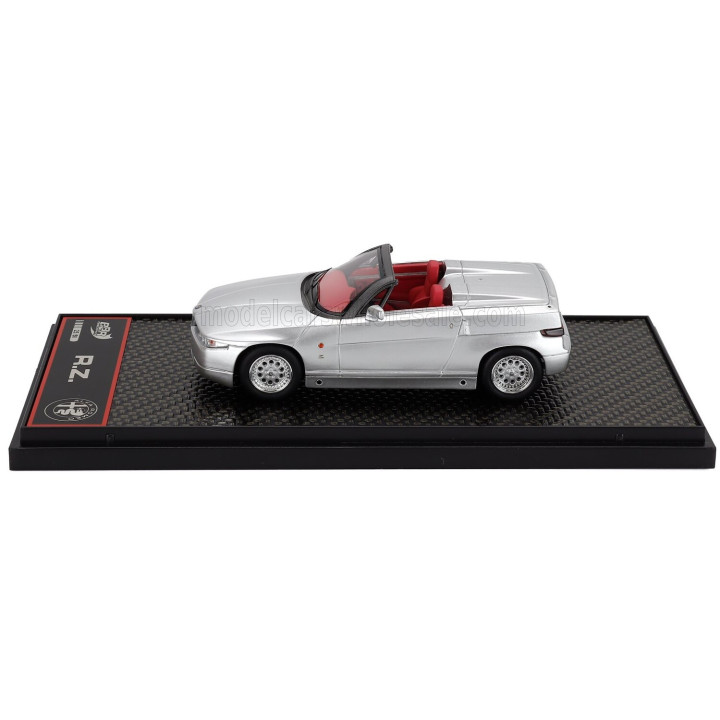 BBR MODELS ALFA ROMEO RZ ZAGATO ROADSTER 1989 - ARGENTO - SILVER 1/43