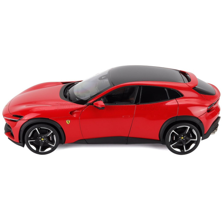 BBR MODELS FERRARI PUROSANGUE SUV 2022 - POLYFOAM PACKAGING - ROSSO CORSA - RED 1/18