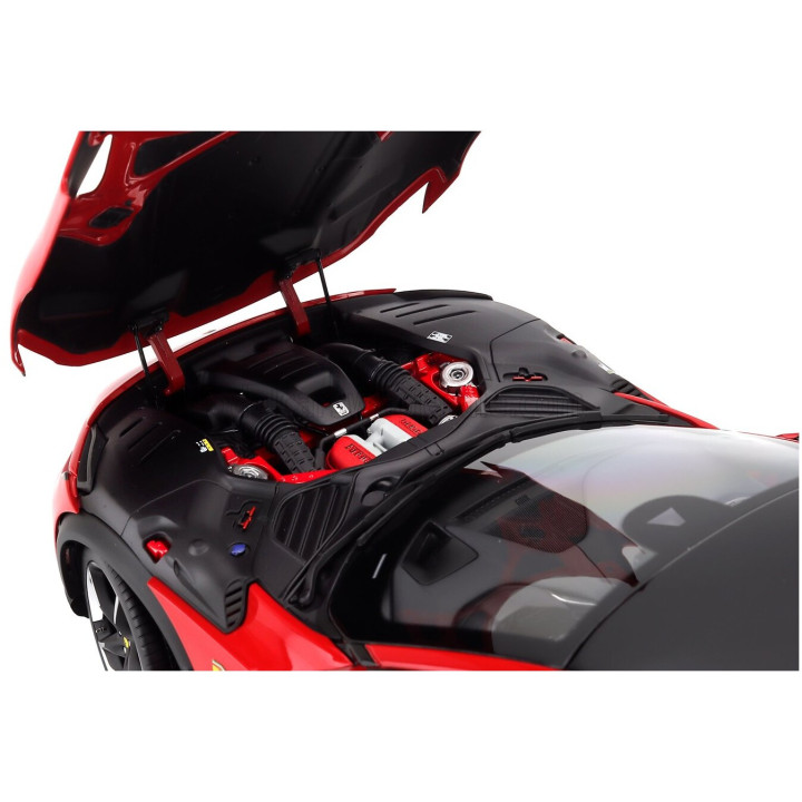 BBR MODELS FERRARI PUROSANGUE SUV 2022 - POLYFOAM PACKAGING - ROSSO CORSA - RED 1/18