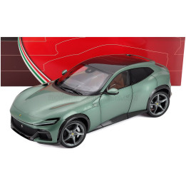 BBR MODELS FERRARI PUROSANGUE SUV 2022 - POLYFOAM PACKAGING - VERDE DORA - GREEN 1/18