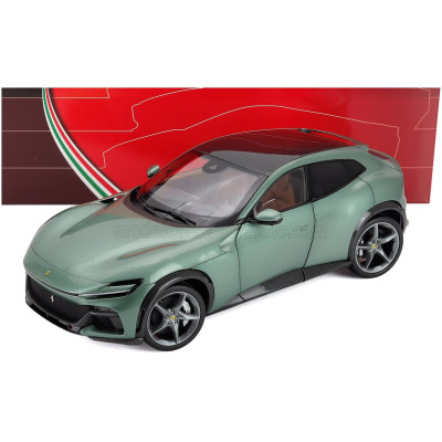 BBR MODELS FERRARI PUROSANGUE SUV 2022 - POLYFOAM PACKAGING - VERDE DORA - GREEN 1/18