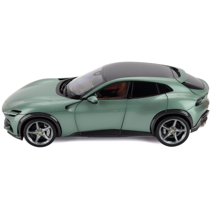 BBR MODELS FERRARI PUROSANGUE SUV 2022 - POLYFOAM PACKAGING - VERDE DORA - GREEN 1/18