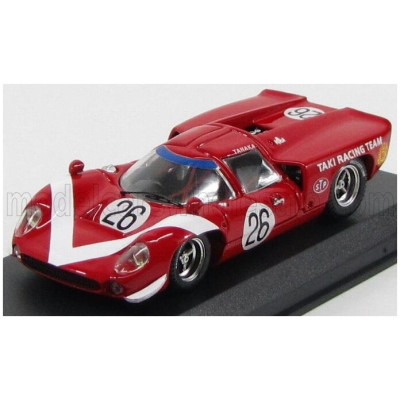 BEST MODEL LOLA T70 COUPE N 26 GP GIAPPONE 1968 K.TANAKA - RED WHITE 1/43