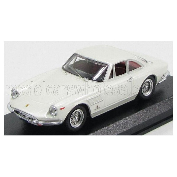 BEST MODEL FERRARI 330 GTC 1966 - PEARL WHITE MET 1/43