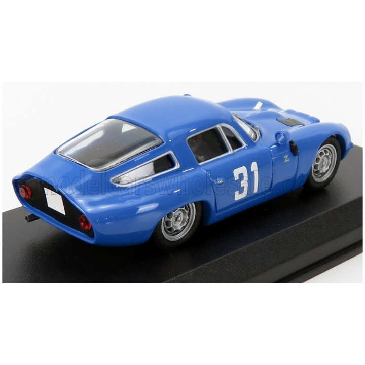 BEST MODEL ALFA ROMEO TZ1 N 31 1000km MONZA 1965 PANEPINTO - FACETTI - BLUE 1/43