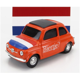 BRUMM FIAT 500 OLANDA biertje ? - T'is hier fantastisch - ORANGE 1/43