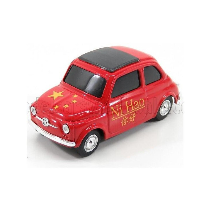 BRUMM FIAT 500 BRUMS CINA NI HAO 2018 - RED 1/43