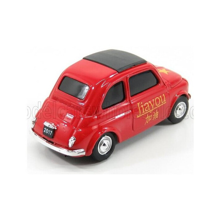 BRUMM FIAT 500 BRUMS CINA NI HAO 2018 - RED 1/43