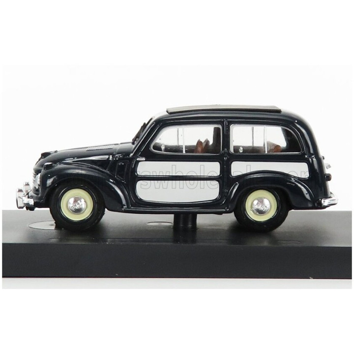 BRUMM FIAT 500C BELVEDERE CHIUSA 1951 - BLUE GREY 1/43