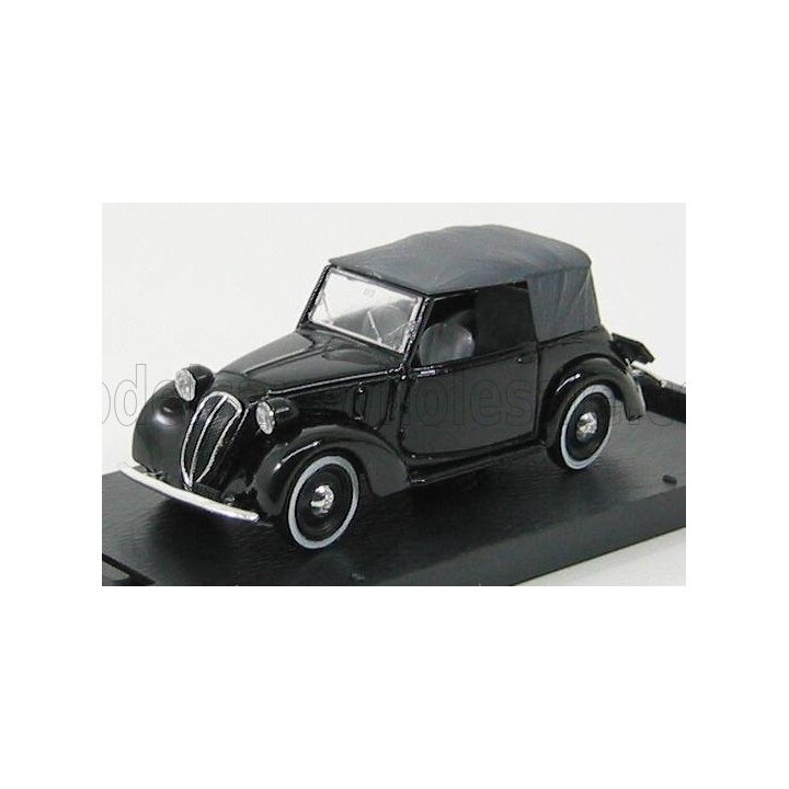 BRUMM FIAT 508C 1100 CABRIOLET 1937 CLOSED - BLACK 1/43