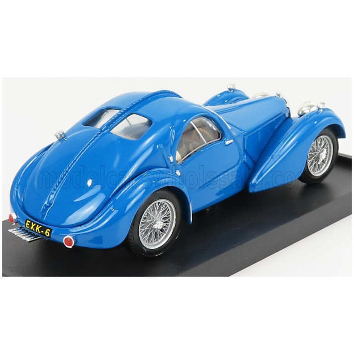 BRUMM BUGATTI 57 S COUPE 1934-36 - LIGHT BLUE 1/43