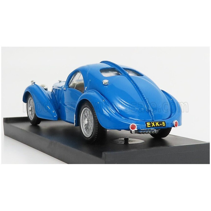 BRUMM BUGATTI 57 S COUPE 1934-36 - LIGHT BLUE 1/43