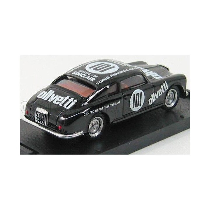 BRUMM LANCIA AURELIA B20 COUPE N 101 CARRERA PANAMERICANA MEXICO 1951 G.BRACCO - BLACK 1/43