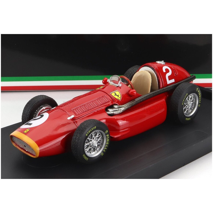 BRUMM FERRARI F1 553 SQUALO N 2 FRENCH GP 1955 J.F.GONZALEZ - RED 1/43