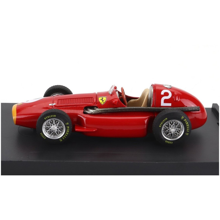 BRUMM FERRARI F1 553 SQUALO N 2 FRENCH GP 1955 J.F.GONZALEZ - RED 1/43