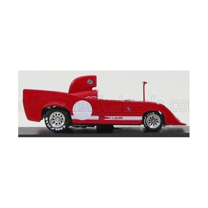BRUMM ALFA ROMEO 33 TT 12 PROTOTIPO 1974 - RED 1/43