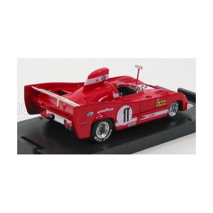BRUMM ALFA ROMEO 33TT 12 N 1 T PROVA 1000km MONZA 1975 PESCAROLO - BELL - RED 1/43