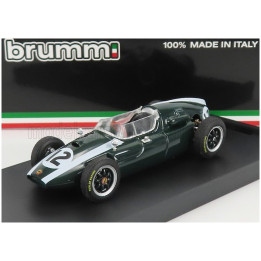 BRUMM COOPER F1 T51 CLIMAX N 12 WINNER BRITISH GP JACK BRABHAM 1959 WORLD CHAMPION - GREEN WHITE 1/43