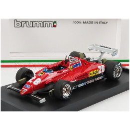 BRUMM FERRARI F1 126C2 N 28 3rd ITALY GP 1982 MARIO ANDRETTI - RED 1/43