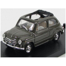 BRUMM FIAT 600D TRASFORMABILE APERTA 1960 - BEIGE 538 1/43