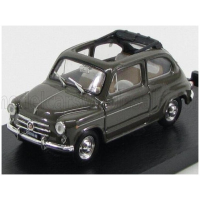 BRUMM FIAT 600D TRASFORMABILE APERTA 1960 - BEIGE 538 1/43