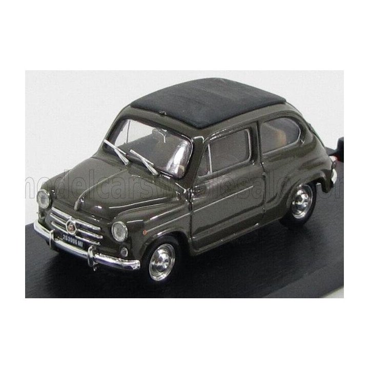 BRUMM FIAT 600D TRASFORMABILE CHIUSA 1960 - BEIGE 538 1/43