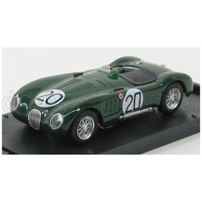 BRUMM JAGUAR C TYPE 1 h LE MANS 1951 WALKER-WHITEHEAD N 20 - BRITISH RACING GREEN 1/43