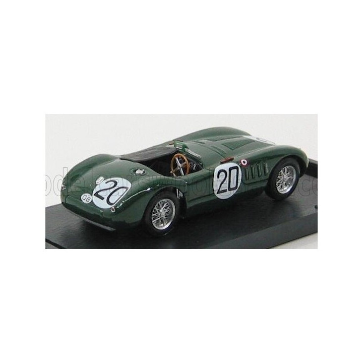 BRUMM JAGUAR C TYPE 1 h LE MANS 1951 WALKER-WHITEHEAD N 20 - BRITISH RACING GREEN 1/43