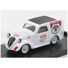 BRUMM FIAT 500B VAN FIORAVANTI 1950 - WHITE 1/43