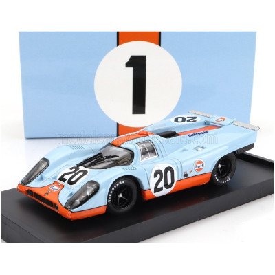 BRUMM PORSCHE 917K 4.9L TEAM JOHN WYER AUTOMOTIVE ENGINEERING LTD GULF N 20 24h LE MANS 1970 JO SIFFERT - BRIAN REDMANN - LIGHT