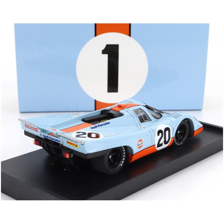 BRUMM PORSCHE 917K 4.9L TEAM JOHN WYER AUTOMOTIVE ENGINEERING LTD GULF N 20 24h LE MANS 1970 JO SIFFERT - BRIAN REDMANN - LIGHT