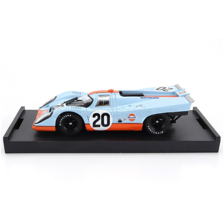 BRUMM PORSCHE 917K 4.9L TEAM JOHN WYER AUTOMOTIVE ENGINEERING LTD GULF N 20 24h LE MANS 1970 JO SIFFERT - BRIAN REDMANN - LIGHT