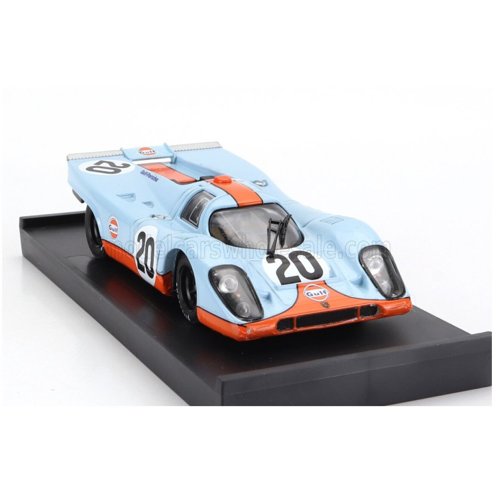 BRUMM PORSCHE 917K 4.9L TEAM JOHN WYER AUTOMOTIVE ENGINEERING LTD GULF N 20 24h LE MANS 1970 JO SIFFERT - BRIAN REDMANN - LIGHT