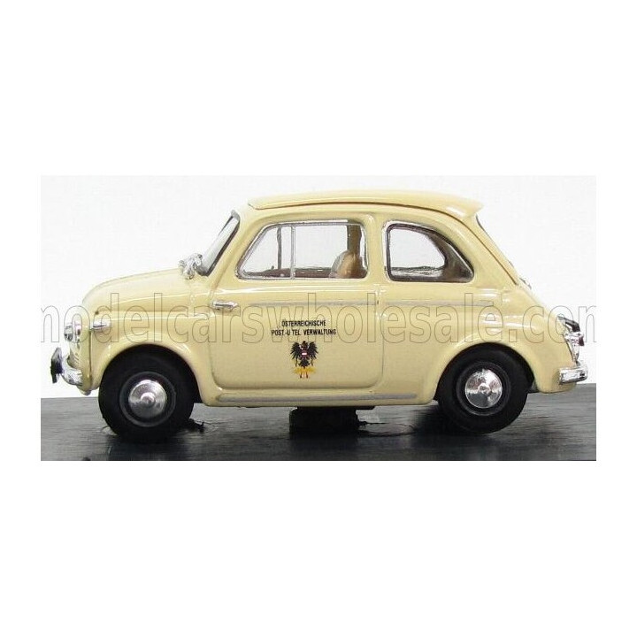 BRUMM STEYR-PUCH 500D POSTE AUSTRIACHE 1959 - CREAM 1/43