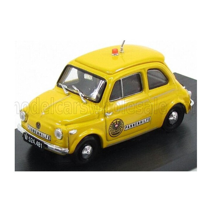 BRUMM STEYR-PUCH 500D OAMTC AUTOMOBIL CLUB AUSTRIA 1959 - YELLOW 1/43