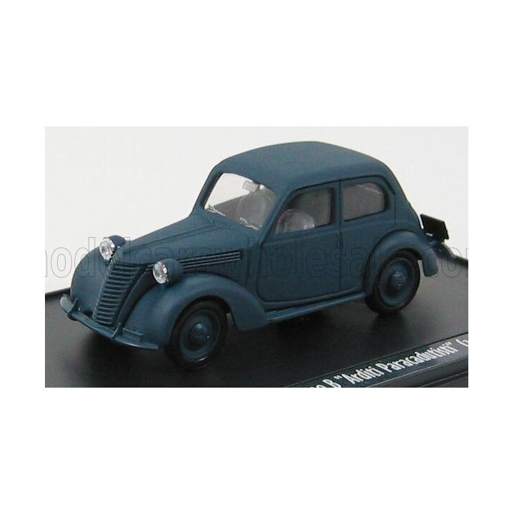 BRUMM FIAT 1100B 1943 - ARDITI PARACADUTISTI - TRADATE 60 ANNI - MATT BLUE 1/43