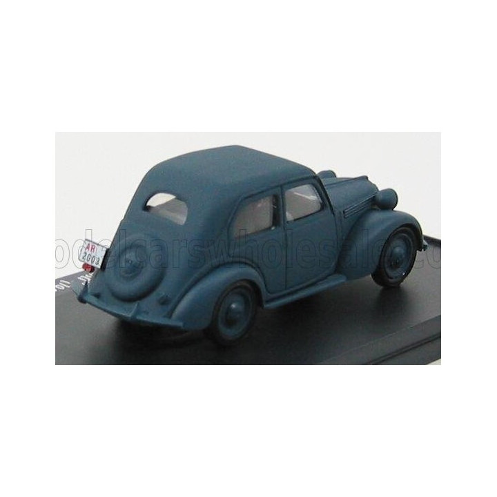 BRUMM FIAT 1100B 1943 - ARDITI PARACADUTISTI - TRADATE 60 ANNI - MATT BLUE 1/43