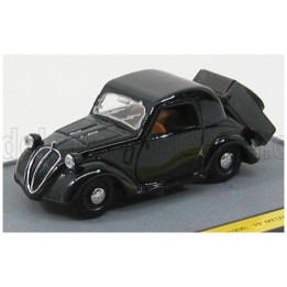 BRUMM FIAT 500A TOPOLNO 1 SERIES A METANO - 10th METANAUTO 2007 - BLACK 1/43