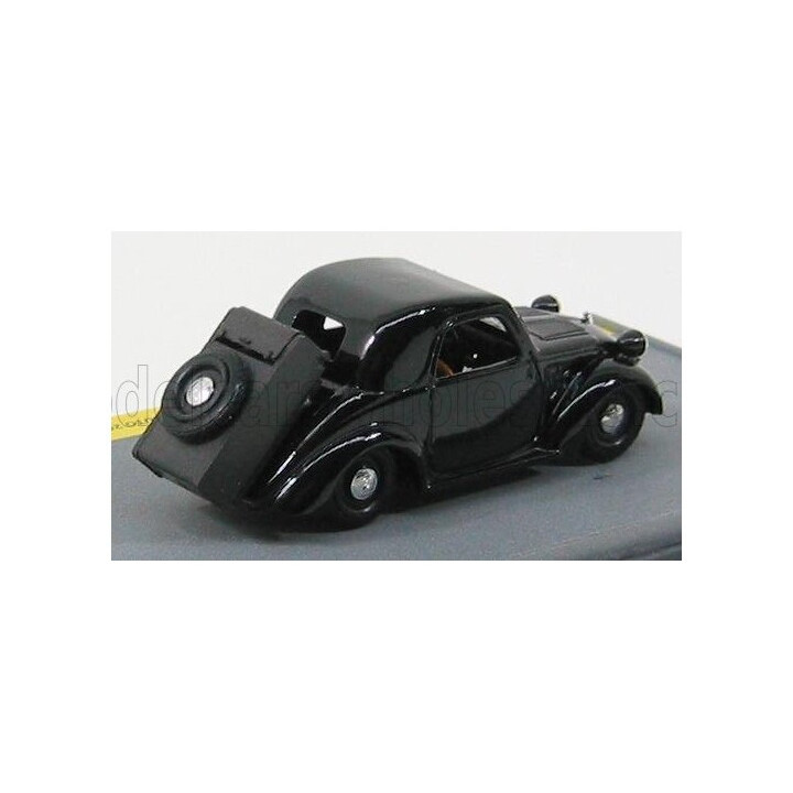 BRUMM FIAT 500A TOPOLNO 1 SERIES A METANO - 10th METANAUTO 2007 - BLACK 1/43