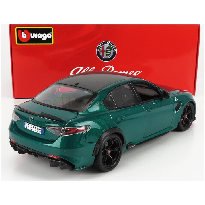 BURAGO ALFA ROMEO GIULIA GTA 2020 - M O N T R E A L GREEN MET 1/18