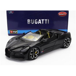 BURAGO BUGATTI W16 MISTRAL 2023 - BLACK 1/18