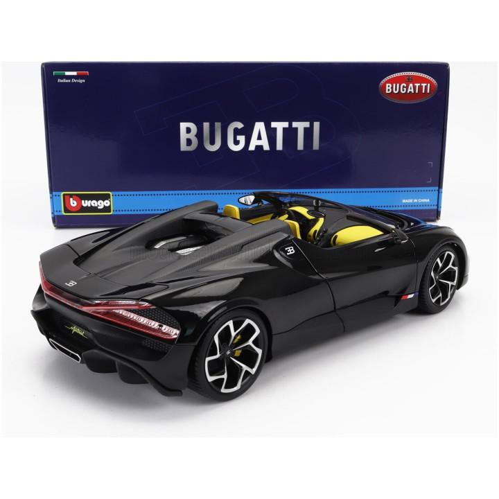 BURAGO BUGATTI W16 MISTRAL 2023 - BLACK 1/18