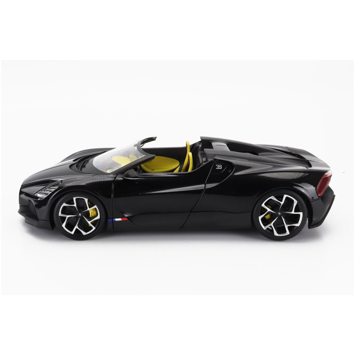 BURAGO BUGATTI W16 MISTRAL 2023 - BLACK 1/18