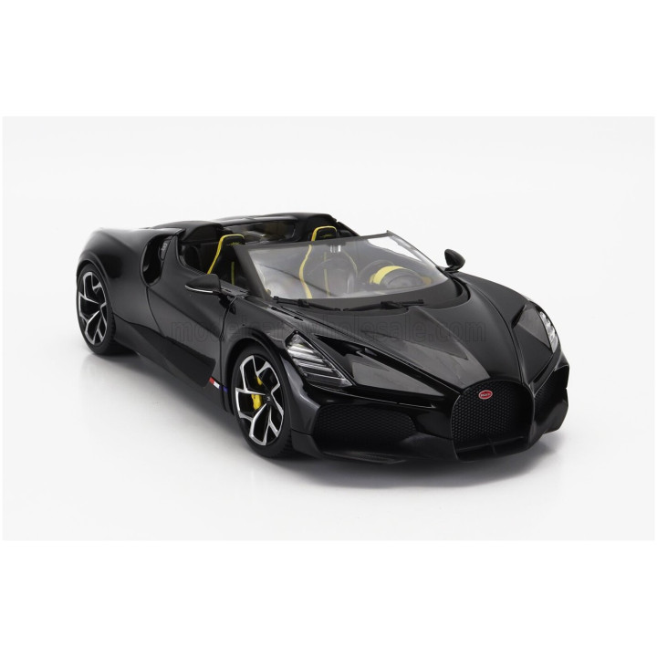 BURAGO BUGATTI W16 MISTRAL 2023 - BLACK 1/18