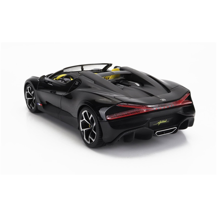 BURAGO BUGATTI W16 MISTRAL 2023 - BLACK 1/18